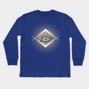 The Eye Symbol Kids Long Sleeve T-Shirt